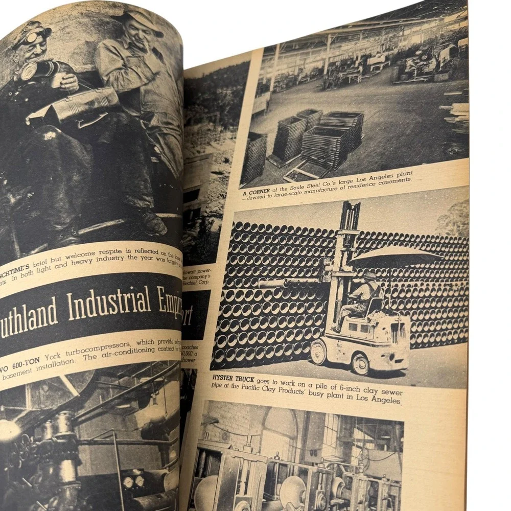 Los Angeles Times 1952‎ Midwinter Annual Magazine Part 5 California History VTG